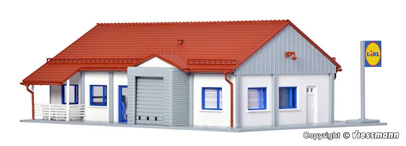 Supermarket Lidl   H0 Vollmer 43662