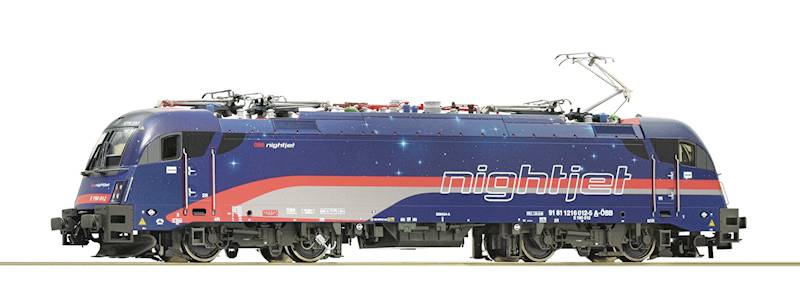 Elektrowóz Taurus 1216 012Nightjet ÖBB SOUND 70523