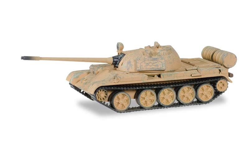 Czołg średni T-55 M ze śladami zuż Herpa H0 745642