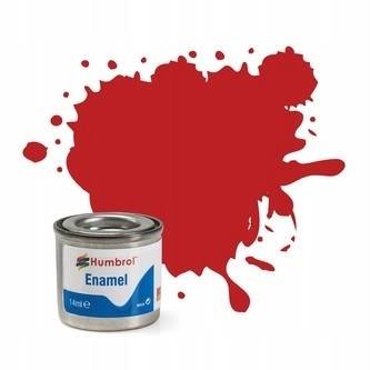 Farbka olejna Humbrol 14ml 060 Scarlett Matt