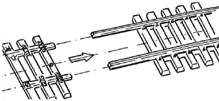 Podkłady drewniane do toru flex Roco 42600  H0