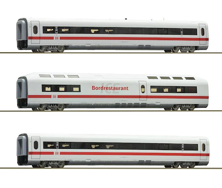 Zestaw 3 wagonów ICE 1, DB AG, epoka VI Roco 74028