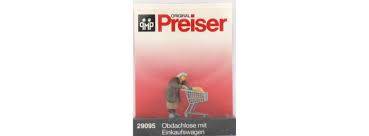 29095 Bezdomny z wózkiem na zakupy Preiser H0