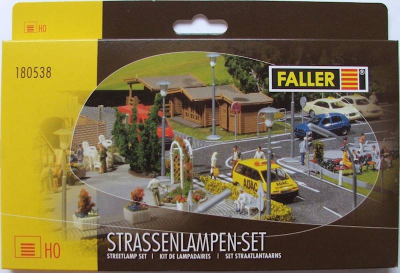 180538 Faller Latarnie (atrapy) 26 szt H0