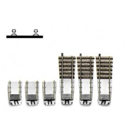 Dodatkowe tory do obrotnicy 6x  Fleischmann 6153