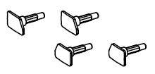 Bufory 4 szt H0 PIKO ET97604-260
