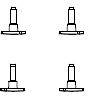 Bufory kpl. 4 szt PIKO H0 ET96039-97