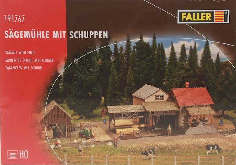 191767 Tartak z szopą  Faller H0