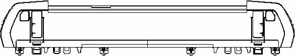 Obudowa BR 185 DB AG VI  PIKO ET57939-01