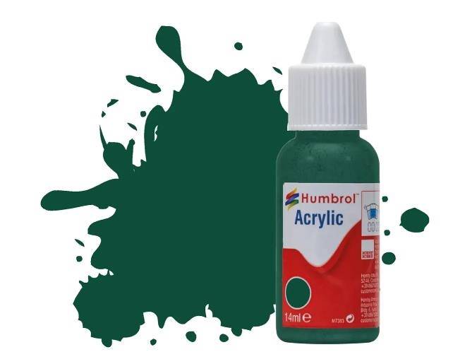 Farbka akrylowa Humbrol 14ml 149 Dark Green Matt