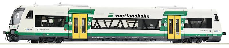 Spalinowy wagon VT 69 Vogtlandbahn H0 Roco 70179