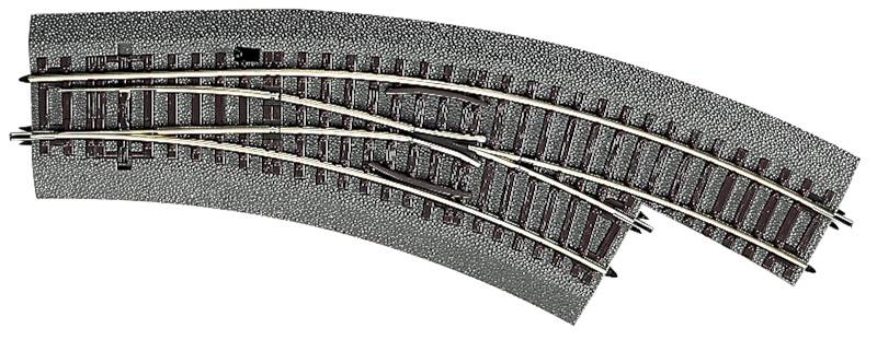 Rozjazd Łukowy prawy BWr2/3 H0 Roco 42557