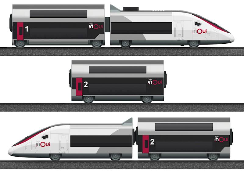 Zestaw startowy TGV  MMW 29406 H0