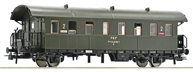 Wagon pasażerski II klasy typu Bi PKP ROCO 6200013