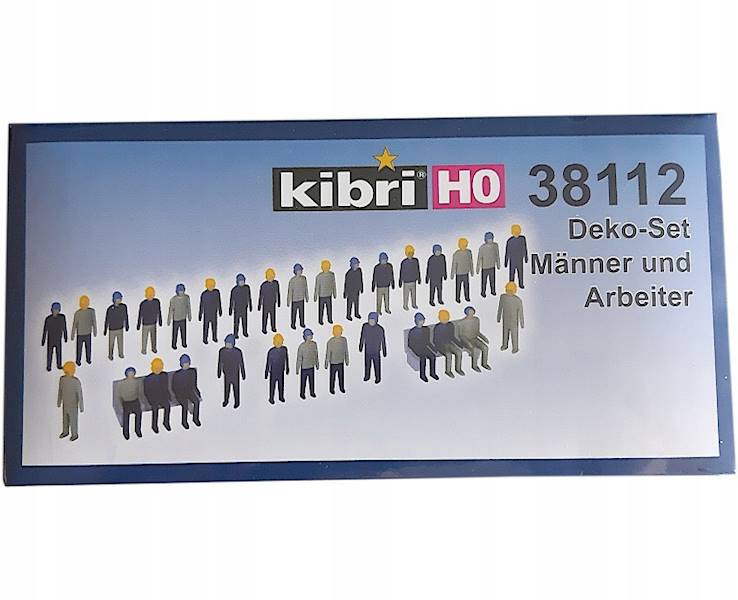 Figurki- dorośli i dzieci H0 Kibri 38110