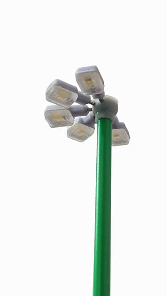 Latarnia + 5x  oprawa OUS-400 H0 MKB