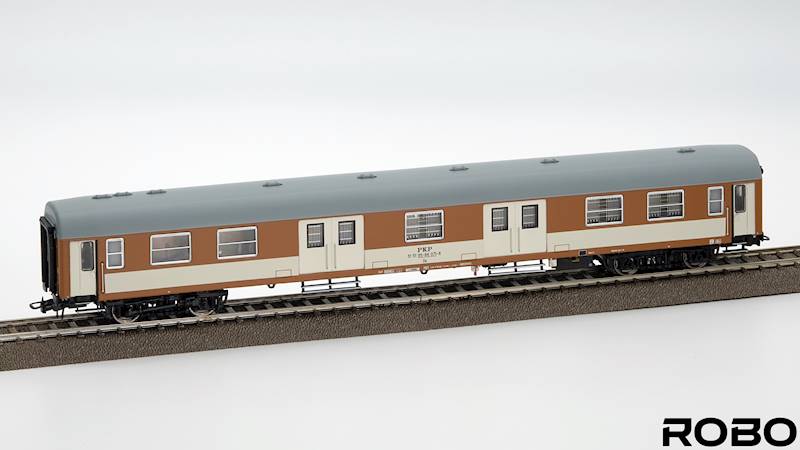 Wagon bagażowy 209C, stacja Zagórz H0 ROBO 280210