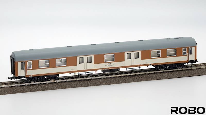 Wagon bagażowy 209C, stacja Zagórz H0 ROBO 280210