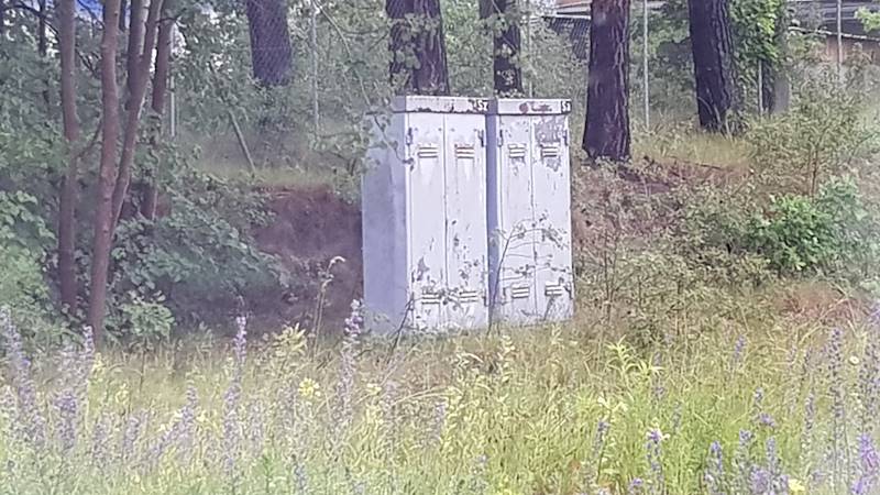 Szafa Aparatowa, przytorowa skala H0 MKB 5szt.