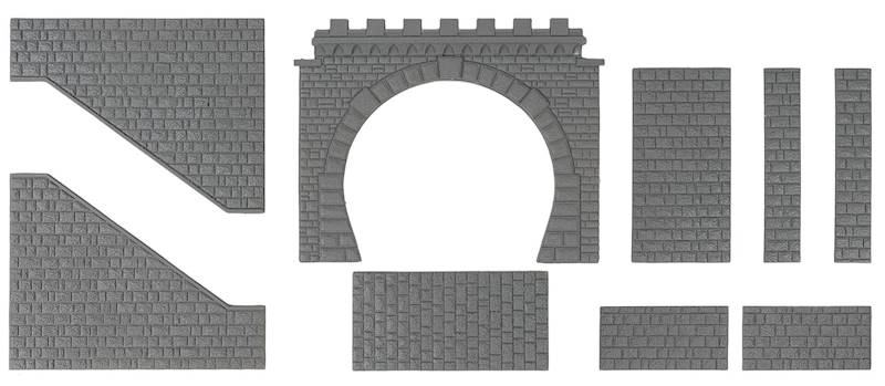 120578 Portal tunelu, 2-torowy Faller H0