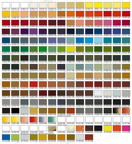 Vallejo Model Color 17ml  MIX  