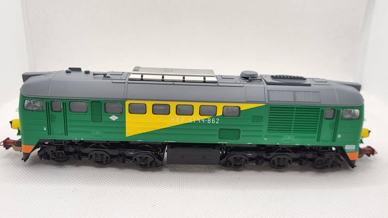 Lokomotywa spal. ST44-862 PKP H0 PIKO 52813 SOUND