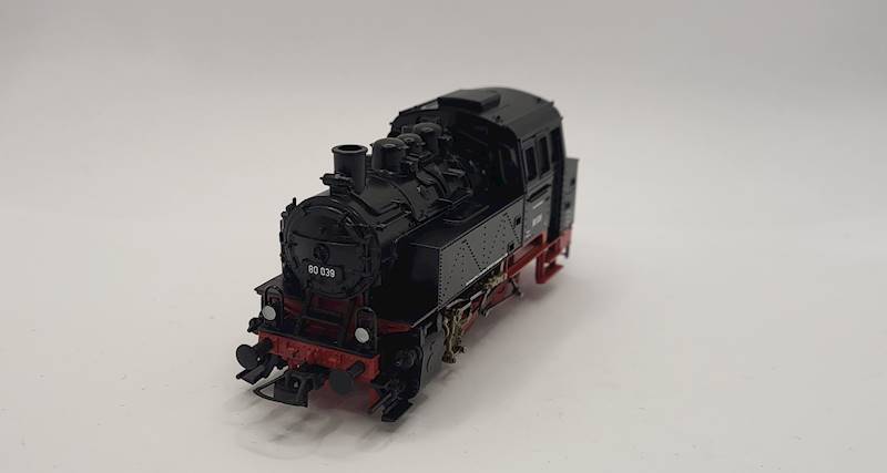 Lokomotywa parowa BR80 H0 Roco 63338 DCC