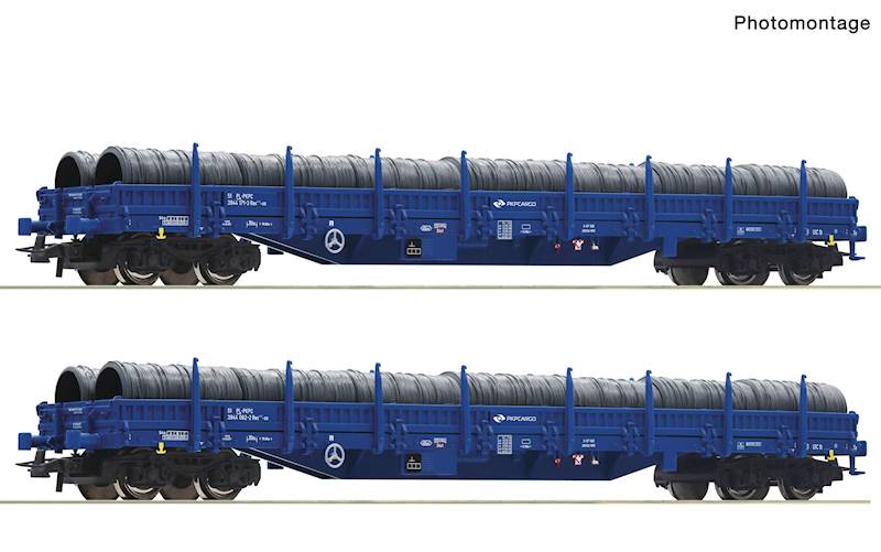 Set 2 wagonów Res z ład. PKP VI H0 Roco 6600099