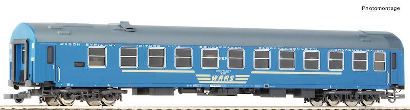 Wagon osobowy sypialny typ WLABd H0 ROCO 6200061 