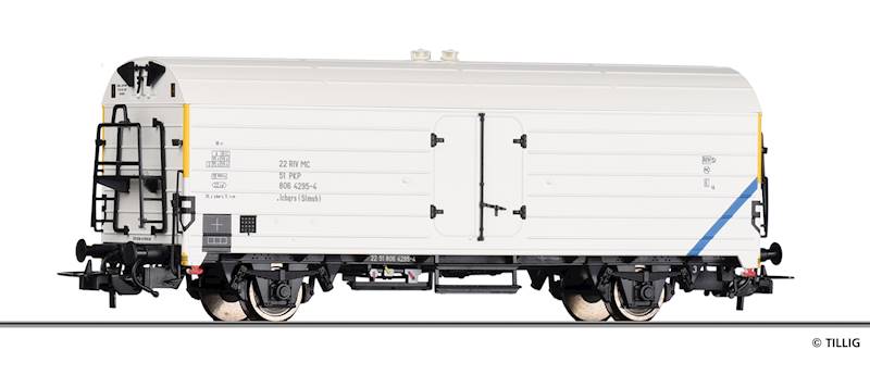 77060 Tillig Wagon chłodnia Ibchqs PKP ep.IV H0