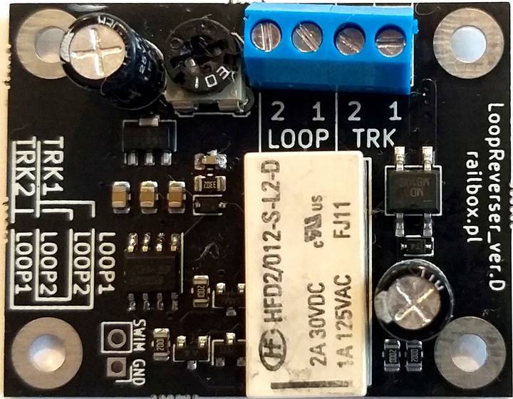 DCC Moduł pętli zwrotnej Railbox RB5410