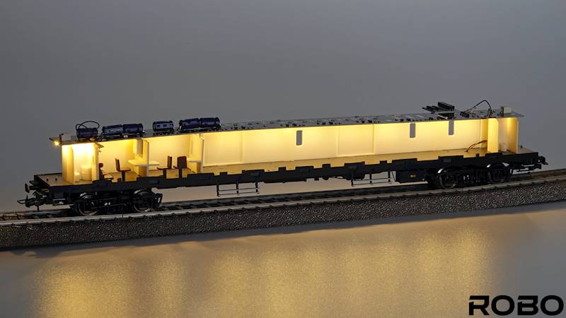Wagon bagażowy 209C, Szczecin H0 ROBO 280011 ośw