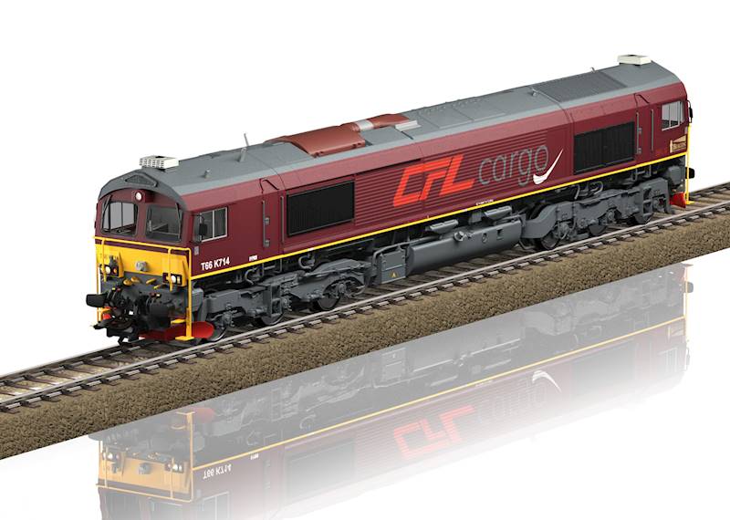 TX22698 TRIX Lokomotywa Class 66 CFL H0 SOUND