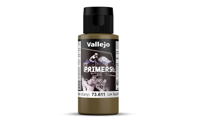 Vallejo 73.611 Surf. Primer 60ml Earth Green