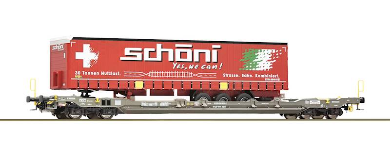 Wagon kieszeniowy T5, Hupac H0 Roco 6600065