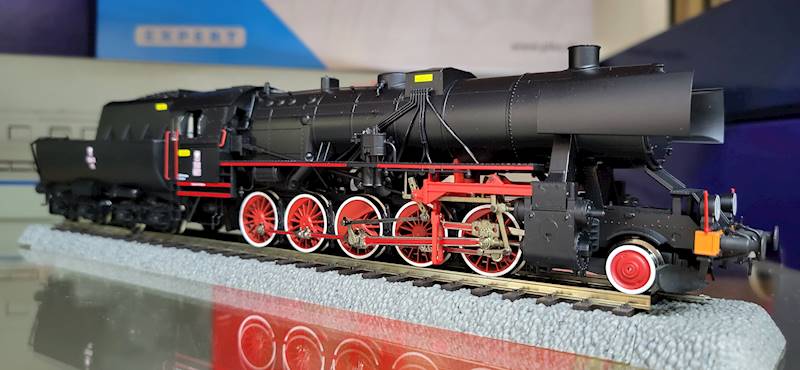 Lokomotywa parowa Ty2 H0 ROCO 70108 DCC SOUND
