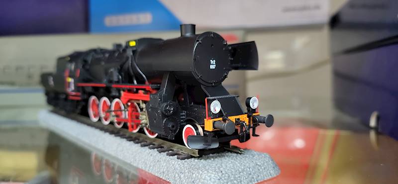 Lokomotywa parowa Ty2 H0 ROCO 70108 DCC SOUND