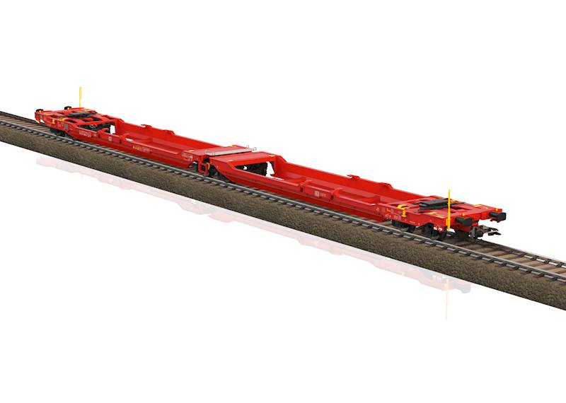 Sdggmrss 738 Wagon z podwójną kiesz. Trix 24470 H0