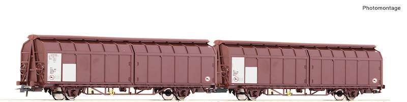 Set 2 wagonów tow. PKP CARGO VI H0 Roco 6600096