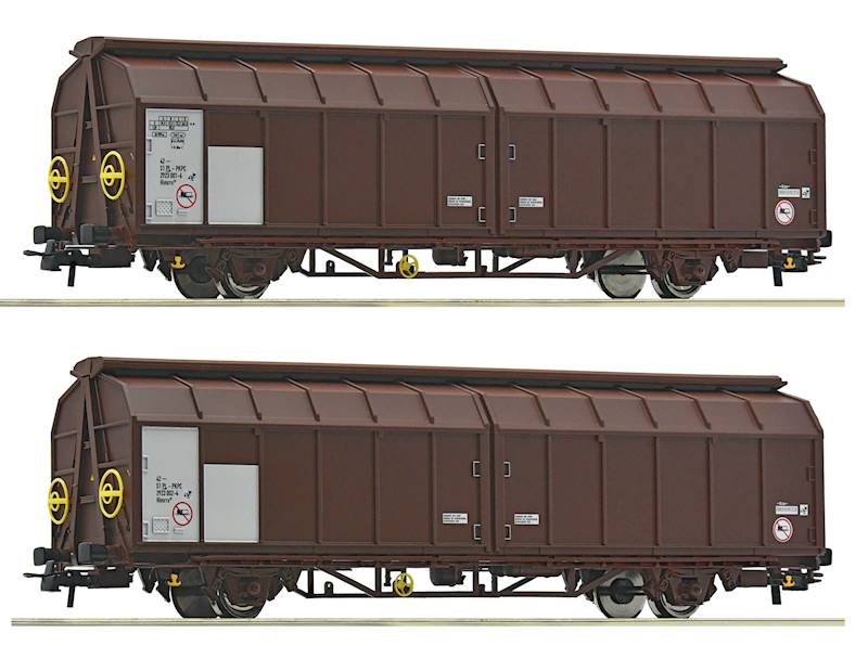 Set 2 wagonów tow. PKP CARGO VI H0 Roco 6600096