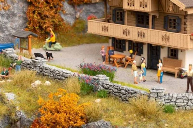 NOCH 58283 Ściany wykonane z kamieni naturalnych