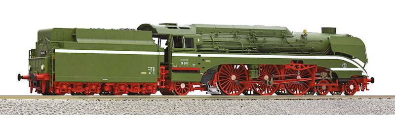 Parowóz 18 201 DR H0 ROCO 7110006 DCC SOUND