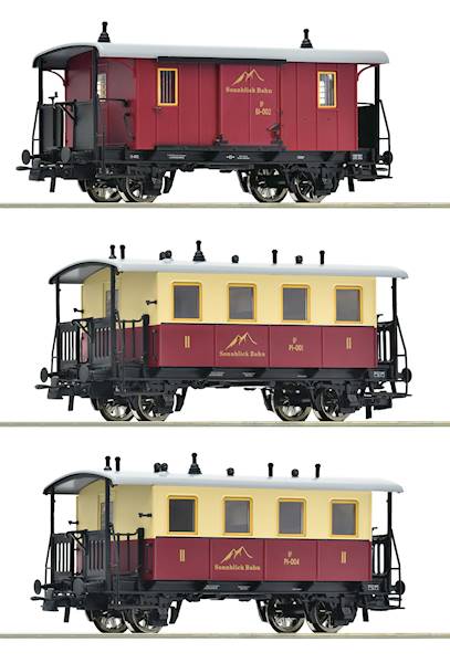 Zes.3-częściowy Sonnblick-Bahn Roco 6200063 H0