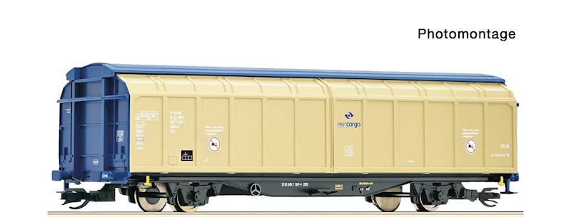 Wagon ze ścianą przesuwną PKP TT Roco 6680010