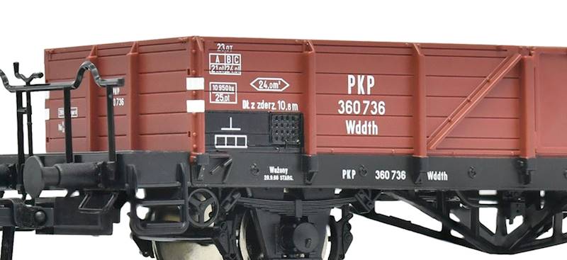Zestaw 2 wagonów towarowych Wddt Roco 6600150 H0