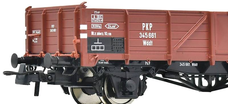 Zestaw 2 wagonów towarowych Wddt Roco 6600150 H0