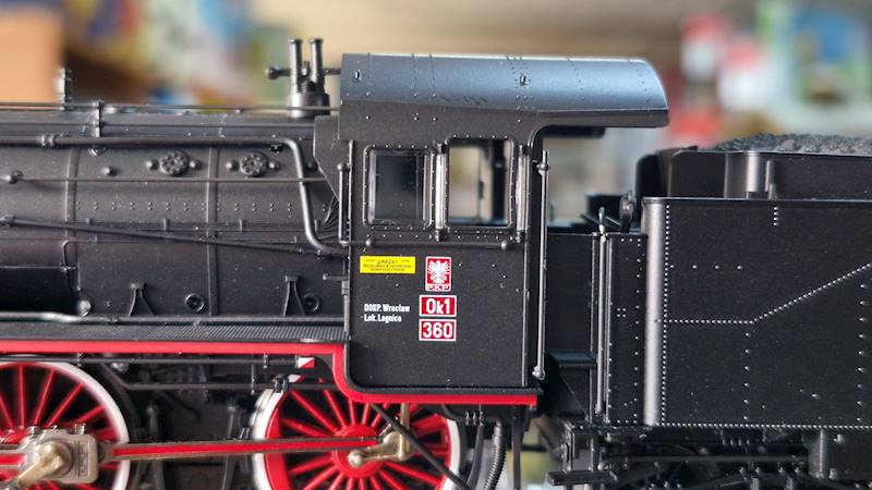 Lokomotywa parowa Ok1-360 H0 ROCO 71384 DCC SOUND