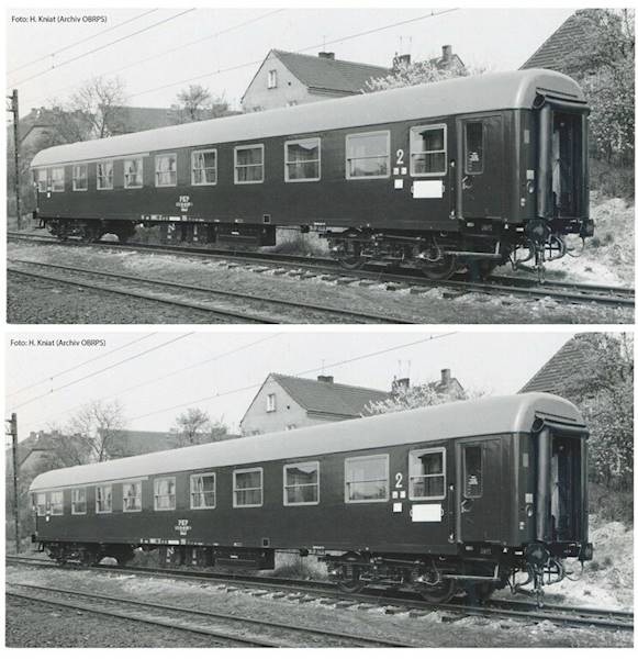 Zestaw 2 wagonów osobowych typ 110A /104Af 58391