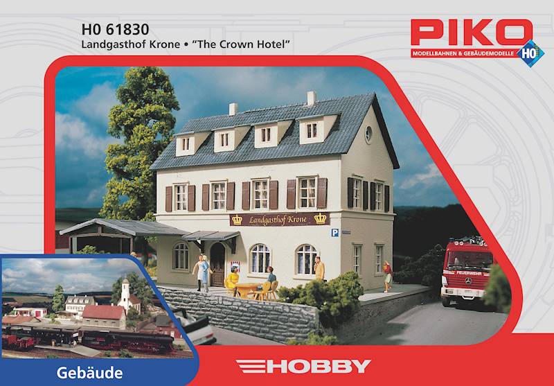 Hotel "Trzy korony" H0 Piko 61830