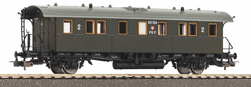 Wagon osobowy 2 klasy PKP, Ep. III H0 PIKO 53197